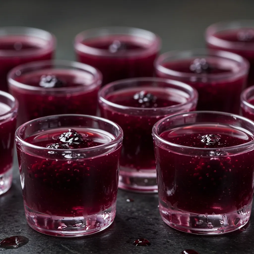 Blackberry Blaze Jelly Shots - tertiary view